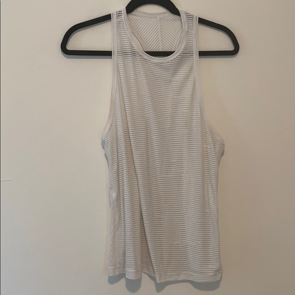 Lululemon white tank